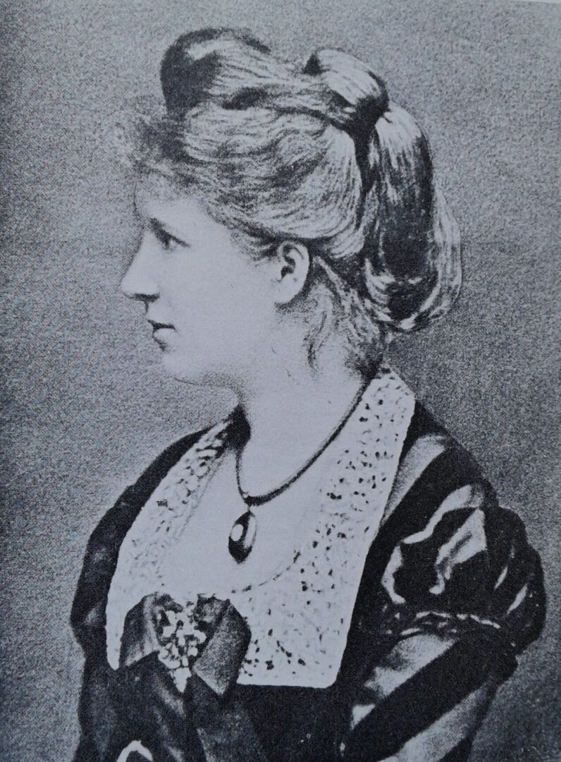 Elisabet von Herzogenberg nee Stockhausen, who entranced Brahms too much for him to cultivate even as a friend—until she was married.