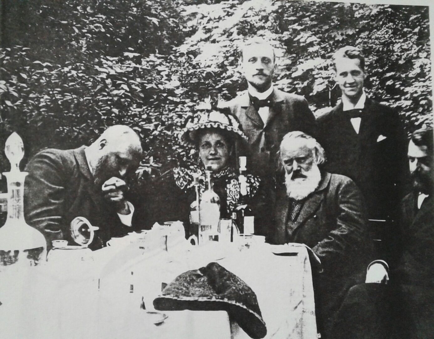 The Fellingers, Richard and Marie, with whom Brahms spent his last Christmases.