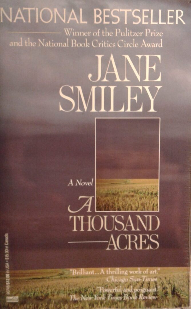 Jane Smiley 4 A Thousand Acres