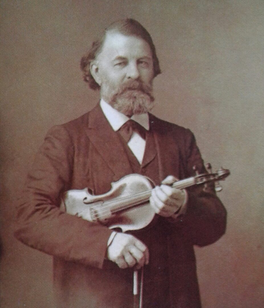 Joseph Joachim, to whom Brahms dedicated his violin and double concertos.